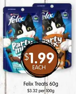 Spudshed Felix Treats offer