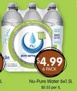 Spudshed Nu-Pure Water offer