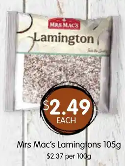 Spudshed Mrs Mac's Lamingtons offer