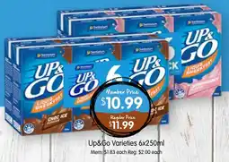 Spudshed Up&Go Varieties offer
