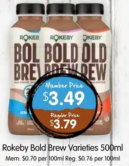 Spudshed Rokeby Bold Brew Varieties offer