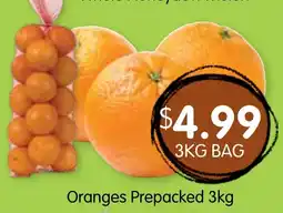 Spudshed Oranges Prepacked offer