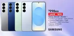 Harvey Norman Galaxy S25 5G 256GB offer