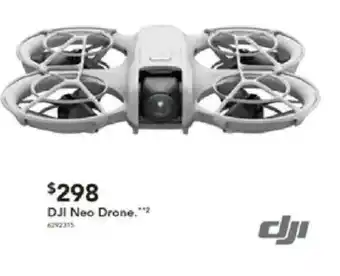 Harvey Norman DJI Neo Drone offer