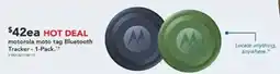 Harvey Norman motorola moto tag Bluetooth Tracker offer
