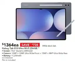 Harvey Norman Galaxy Tab S10 Ultra Wi-Fi 256GB offer
