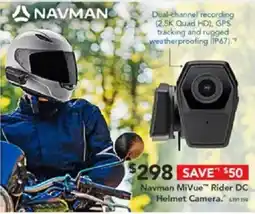 Harvey Norman Navman MiVue Rider DC Helmet Camera offer