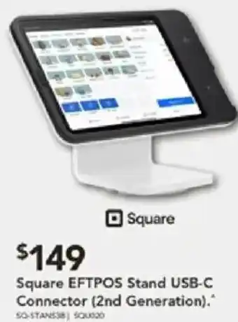 Harvey Norman Square EFTPOS Stand USB-C Connector 2nd Generation offer