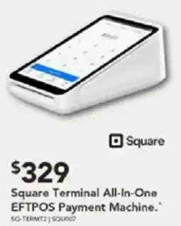 Harvey Norman Square Terminal All-In-One EFTPOS Payment Machine offer