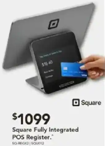 Harvey Norman Square Fully Integrated POS Register offer