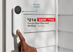 Harvey Norman Google Nest Doorbell Battery offer