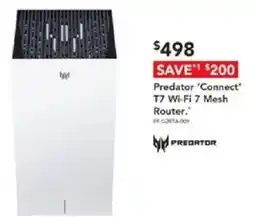 Harvey Norman Predator Connect T7 Wi-Fi 7 Mesh Router offer