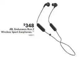 Harvey Norman JBL Endurance Run 2 Wireless Sport Earphones offer