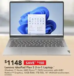 Harvey Norman Lenovo IdeaPad Flex 5 2-in-1 Laptop offer