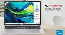 Harvey Norman Acer Aspire Lite Laptop offer
