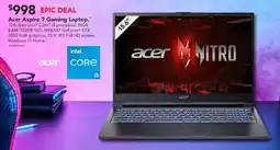 Harvey Norman Acer Aspire 7 Gaming Laptop offer