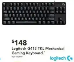 Harvey Norman Logitech G413 TKL Mechanical Gaming Keyboard offer