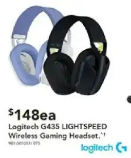 Harvey Norman Logitech G435 LIGHTSPEED Wireless Gaming Headset offer