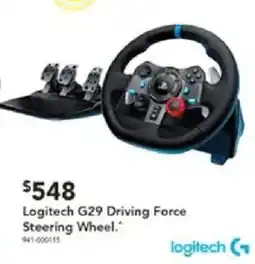 Harvey Norman Logitech G29 Driving Force Steering Wheel offer