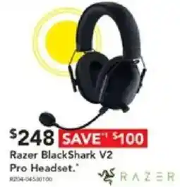 Harvey Norman Razer BlackShark V2 Pro Headset offer