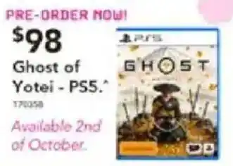 Harvey Norman Ghost of Yotei - PS5 offer