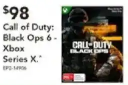 Harvey Norman Call of Duty Black Ops 6- Xbox Series X offer