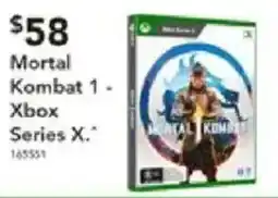 Harvey Norman Mortal Kombat 1- Xbox Series X offer