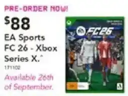 Harvey Norman EA Sports FC 26 - Xbox Series X offer
