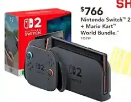 Harvey Norman Nintendo Switch 2 + Mario Kart™ World Bundle offer