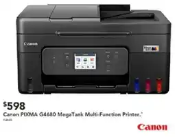 Harvey Norman Canon PIXMA G4680 MegaTank Multi-Function Printer offer