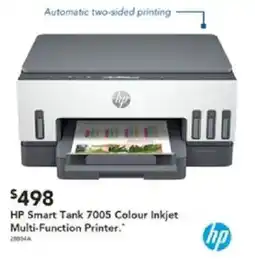 Harvey Norman HP Smart Tank 7005 Colour Inkjet Multi-Function Printer offer