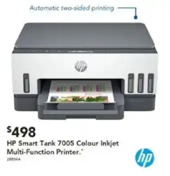 Harvey Norman HP Smart Tank 7005 Colour Inkjet Multi-Function Printer offer