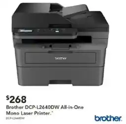 Harvey Norman Brother DCP-L2640DW All-in-One Mono Laser Printer offer