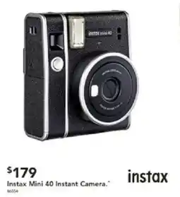 Harvey Norman Instax Mini 40 Instant Camera offer