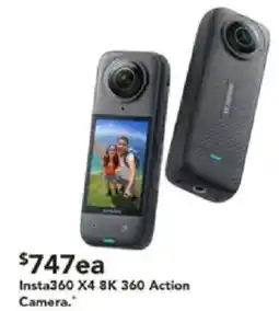 Harvey Norman Insta360 X4 8K 360 Action Camera offer