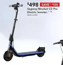 Harvey Norman Segway-Ninebot C2 Pro Electric Scooter offer