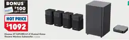 Harvey Norman Hisense HT SATURN 4.1.2 Channel Home Theatre Wireless Subwoofer offer