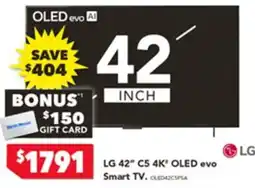 Harvey Norman LG 42 CS 4K OLED evo Smart TV offer