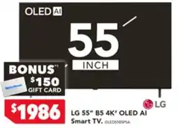 Harvey Norman LG 55 B5 4K OLED AI Smart TV offer