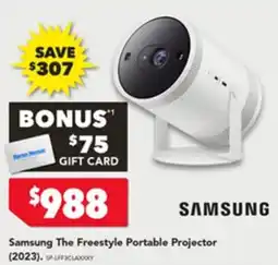 Harvey Norman Samsung The Freestyle Portable Projector 2023 offer