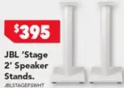 Harvey Norman JBL Stage 2 Speaker Stands offer