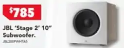 Harvey Norman JBL Stage 2 10 Subwoofer offer