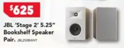Harvey Norman JBL Stage 2 5.25 Bookshelf Speaker Pair offer