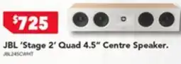 Harvey Norman JBL Stage 2 Quad 4.5 offer