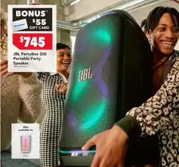 Harvey Norman JBL PartyBox 320 Portable Party Speaker offer