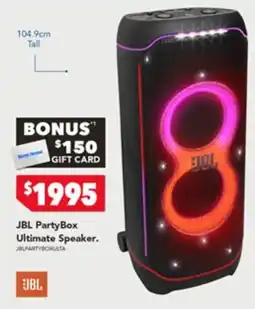 Harvey Norman JBL PartyBox Ultimate Speaker offer
