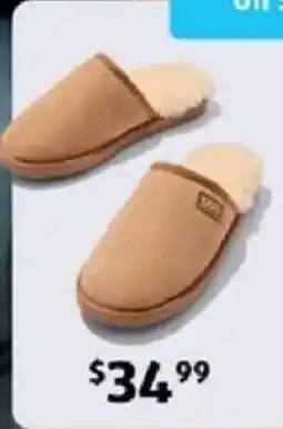 ALDI Ugg Men's Scuff Slippers offer