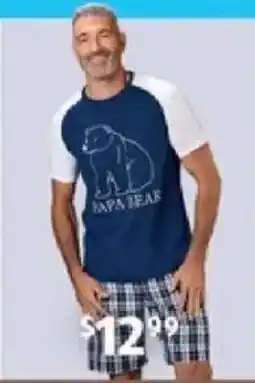 ALDI Men's PJ Set offer