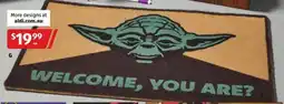 ALDI Licensed Door Mat offer