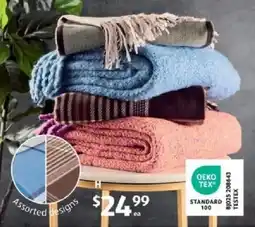 ALDI Check or Bouclé Throw offer